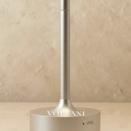 Cordless Table Lamp Rechargeable Aluminum Desk & Reading Lamp for Bedside Nook Modern Industrial Black Gold Silver 11in