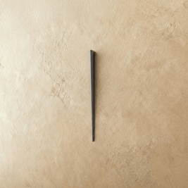 Zinc Alloy Drawer Pull Bars, Modern Cabinet & Wardrobe Hardware, Tapered Geometric Profile, Set of 2 in Gold-Tone & Grey, 1.2-7.5in