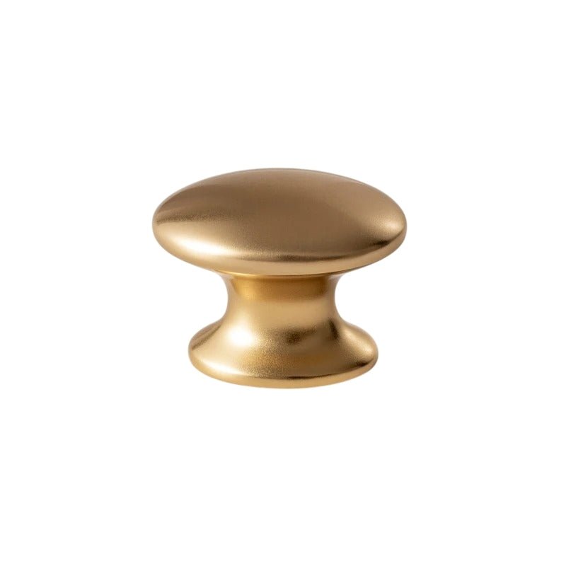 Solid Brass Cabinet Knobs, Vintage Kitchen & Wardrobe Hardware, Grecian-Inspired Texture, Set of 2 in Brass & Bronze, 1.3-1.7in