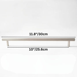 Cross-Knurled Brass Cabinet Knobs & Drawer Pulls, Modern Wardrobe & Kitchen Hardware, Three Finishes, Set of 2, 2-10in