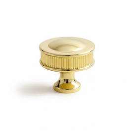 Gold-Tone Cabinet Knobs & Pull Bars, Modern Kitchen & Wardrobe Hardware, Two Designs, Set of 2, 1.2-2.7in