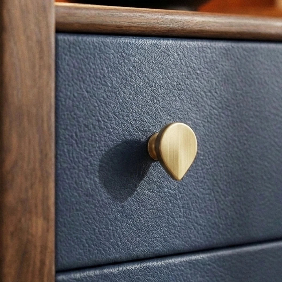 Solid Brass Cabinet Knobs & Drawer Pulls, Modern Dresser & Wardrobe Hardware, Golden Brass Tone, Set of 2 Left & Right, 0.8-8.8in