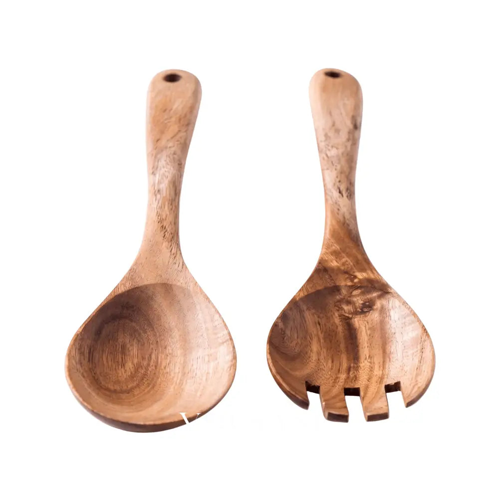 EEFJE: Acaciahouten Slacouvert – Handgemaakt (2-delig) - Volsani