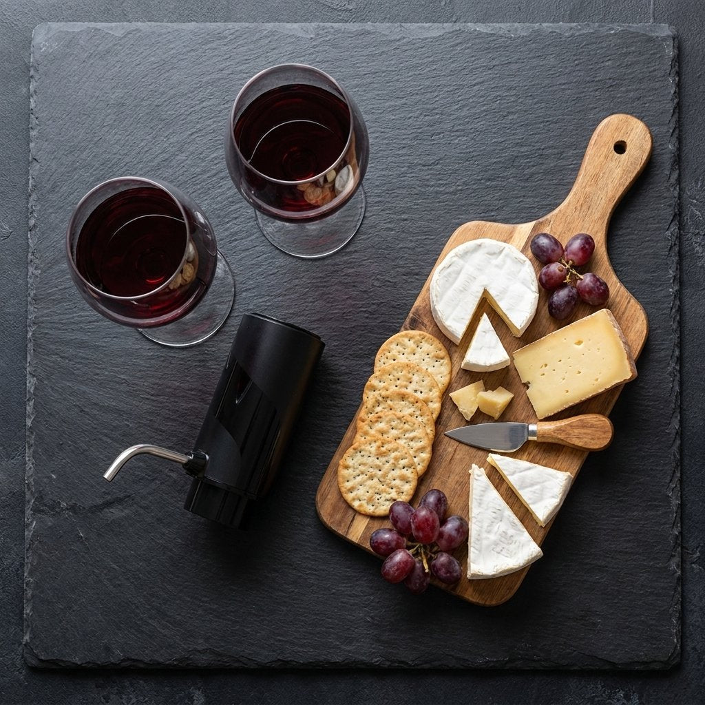 Electric Wine Aerator & Dispenser, Rechargeable Wine Pourer Pump, 4.7in