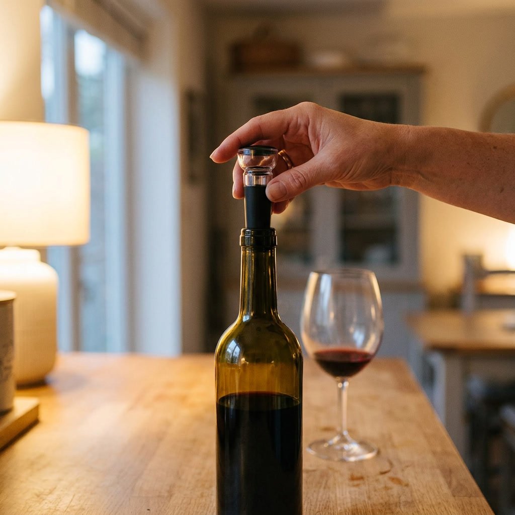 Electric Wine Opener, Automatic Corkscrew & Foil Cutter, 1 or 5 Piece Set
