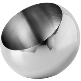 Stainless Steel Fruit Bowl, Modern Kitchen Counter Bowl, 3 Sizes, 5.3-8.3in