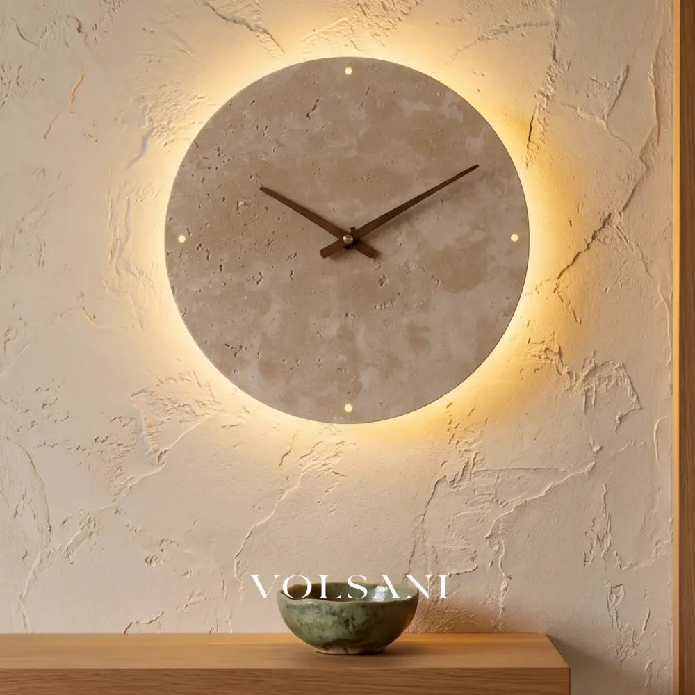 ELLE: Travertijn Wandlamp - Volsani