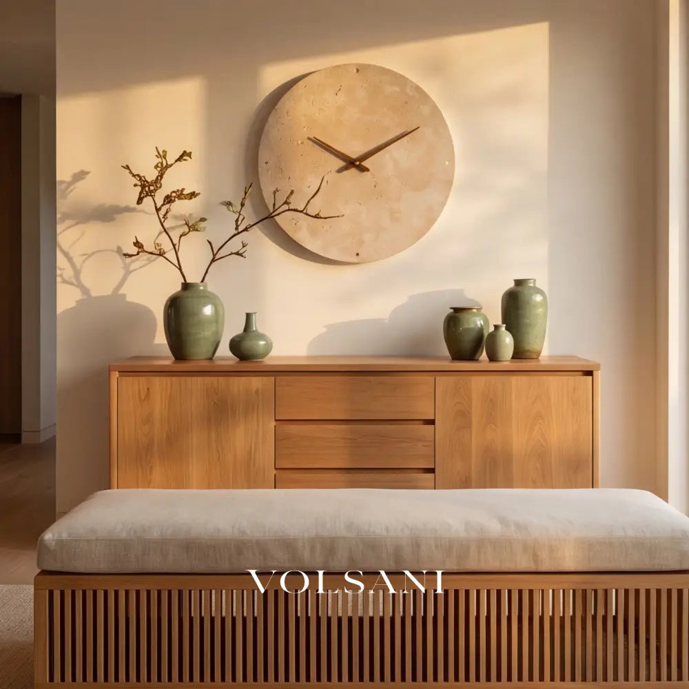 ELLE: Travertijn Wandlamp - Volsani