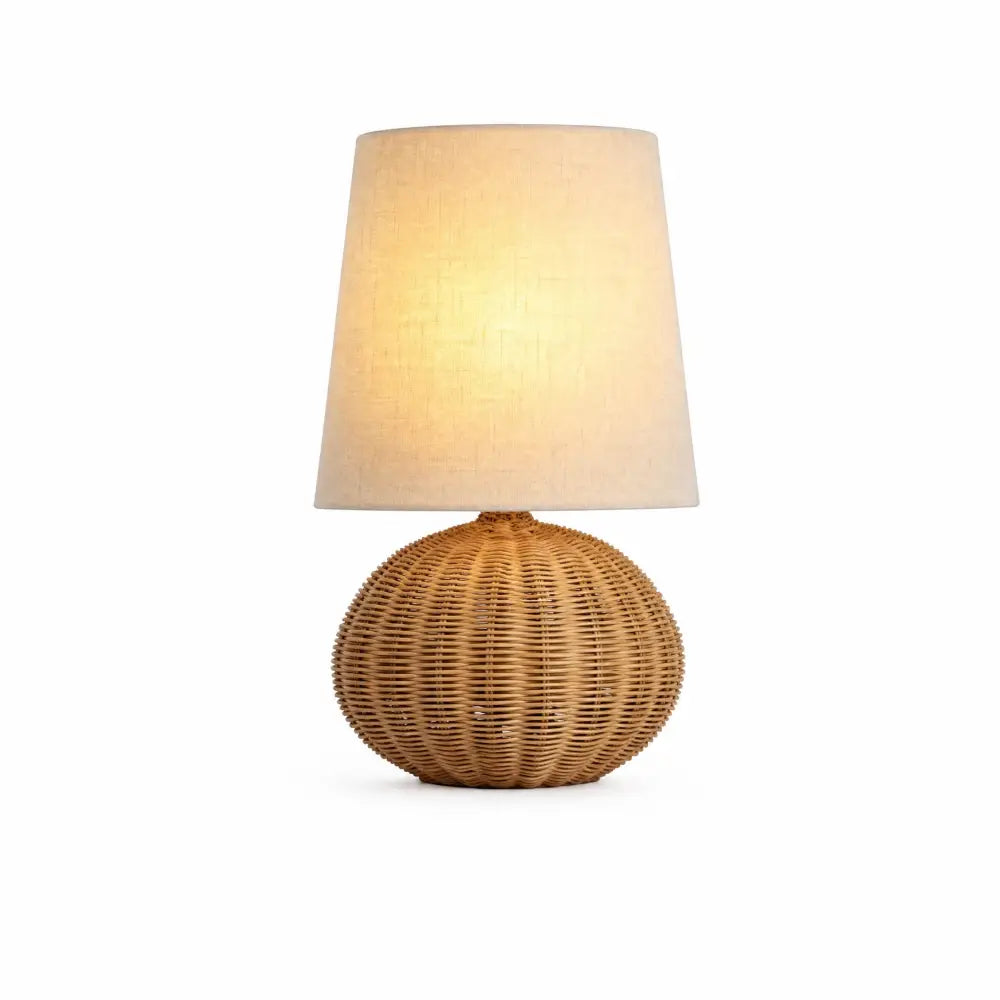 EMI: Rotan Tafellamp (Vintage) - Volsani