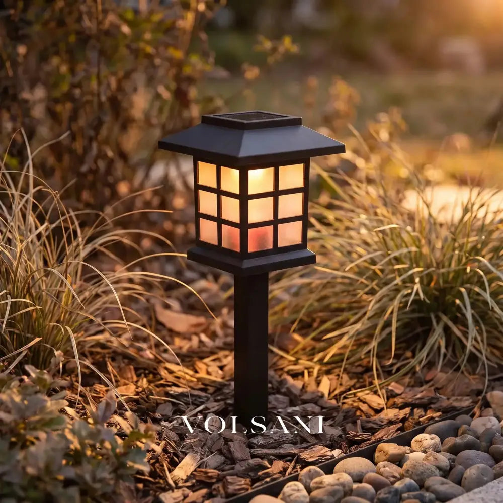 EMIL: Solar Tuinpad Verlichting (Set van 2) - Volsani