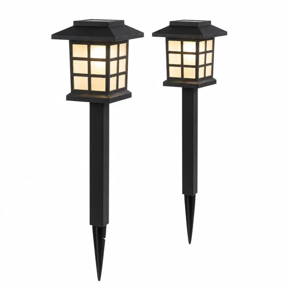 EMIL: Solar Tuinpad Verlichting (Set van 2) - Volsani