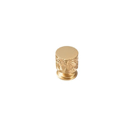 Textured Brass Cabinet Knobs & Drawer Pulls, Modern Kitchen & Wardrobe Hardware, Two Bar Profiles, Set of 2 Pieces, 0.9-2.5in