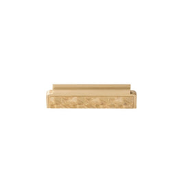Textured Brass Cabinet Knobs & Drawer Pulls, Modern Kitchen & Wardrobe Hardware, Two Bar Profiles, Set of 2 Pieces, 0.9-2.5in
