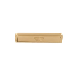 Textured Brass Cabinet Knobs & Drawer Pulls, Modern Kitchen & Wardrobe Hardware, Two Bar Profiles, Set of 2 Pieces, 0.9-2.5in