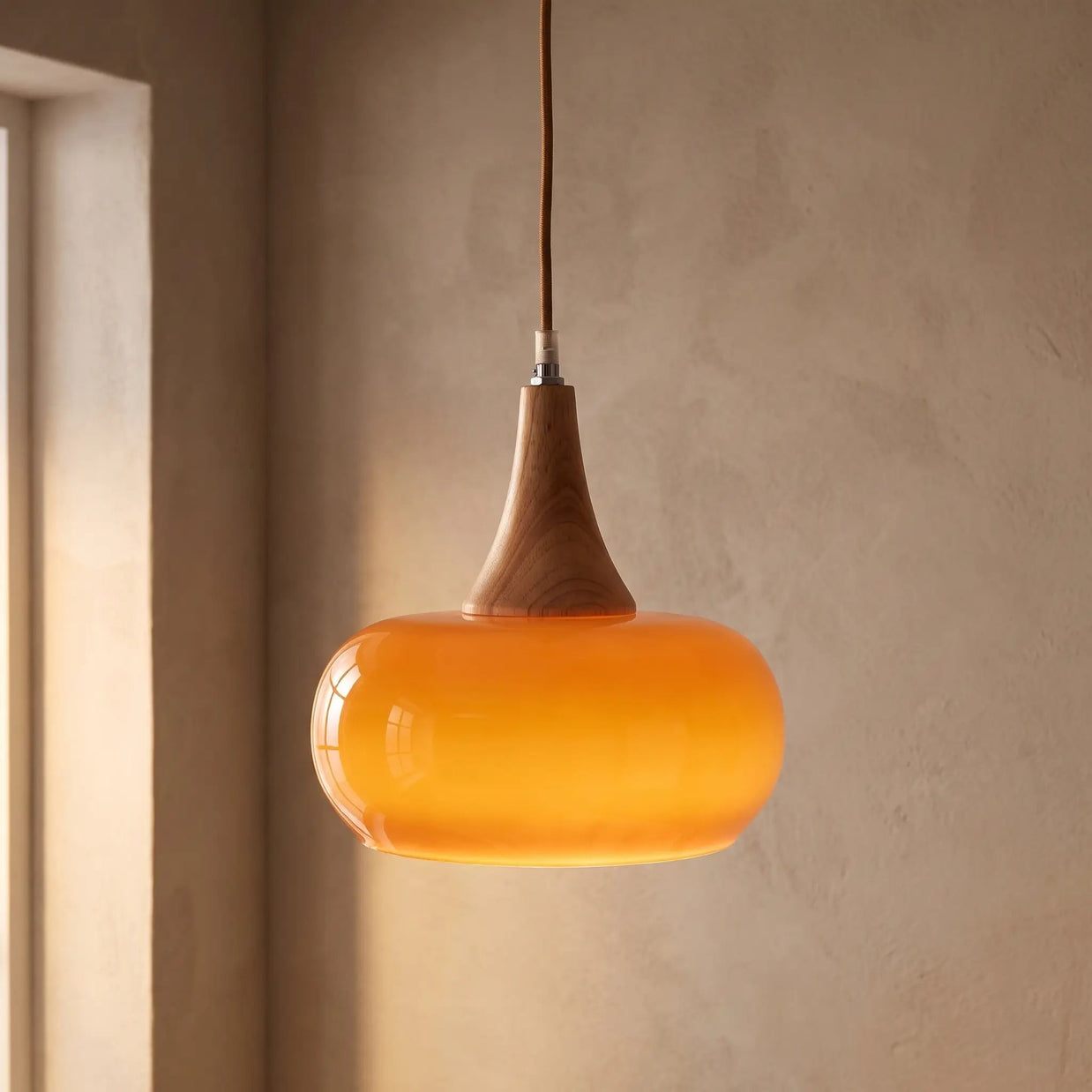 ESPEN: Houten Hanglamp - Volsani