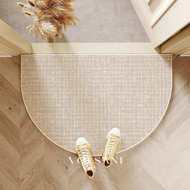 FLEUR: Halfronde Deurmat – Antislip Entreemat - Volsani