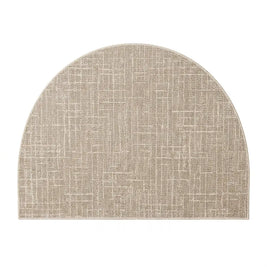 FLEUR half-round doormat style 2 on white background