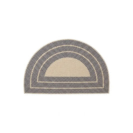 FLEUR half-round doormat style 4 on white background