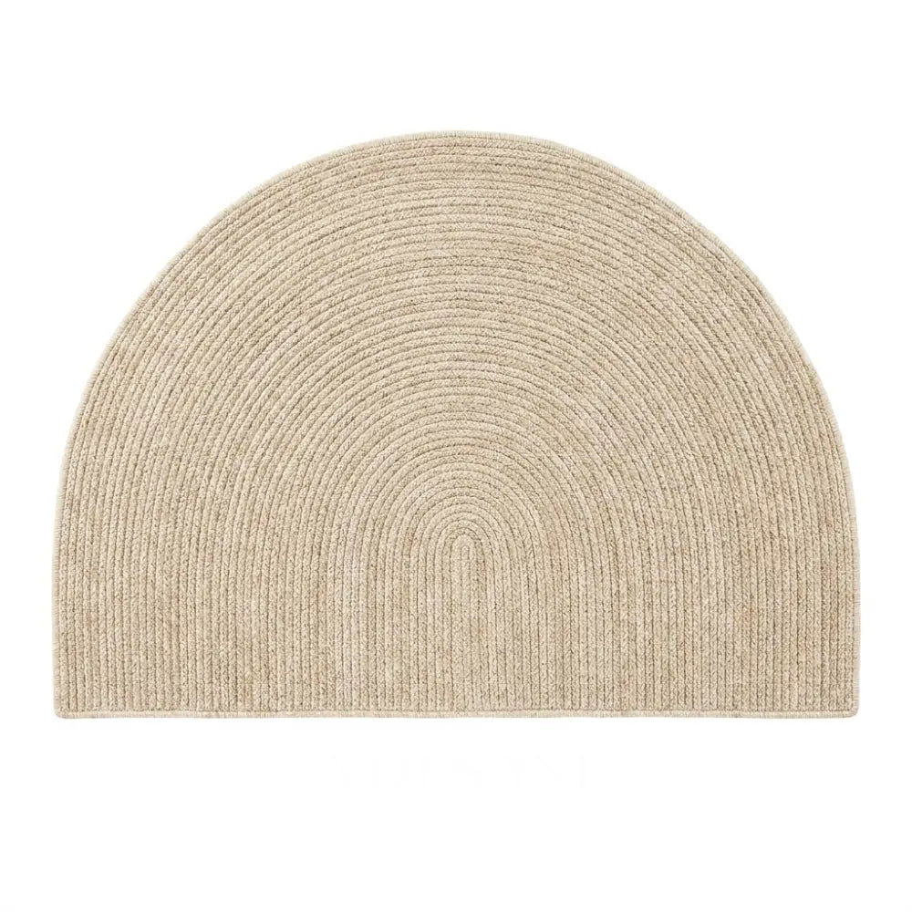 FLEUR half-round doormat style 5 on white background