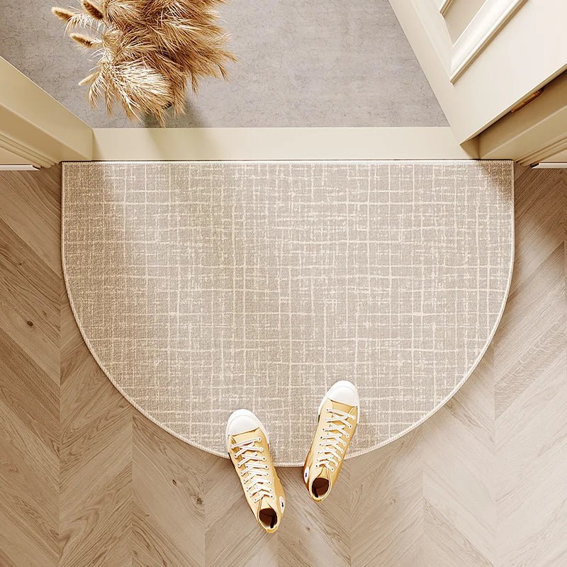 FLEUR: Halfronde Deurmat – Antislip Entreemat - Volsani