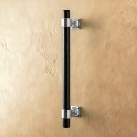 Acrylic Cabinet Knobs & Drawer Pull Bars, Modern Kitchen & Dresser Hardware, Gold Silver & Rose Gold-Tone, Set of 2 in 15 Colors, 2-7.6in