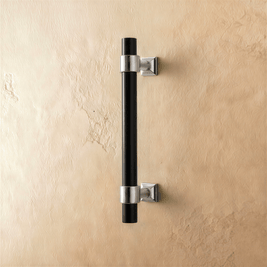 Acrylic Cabinet Knobs & Drawer Pull Bars, Modern Kitchen & Dresser Hardware, Gold Silver & Rose Gold-Tone, Set of 2 in 15 Colors, 2-7.6in