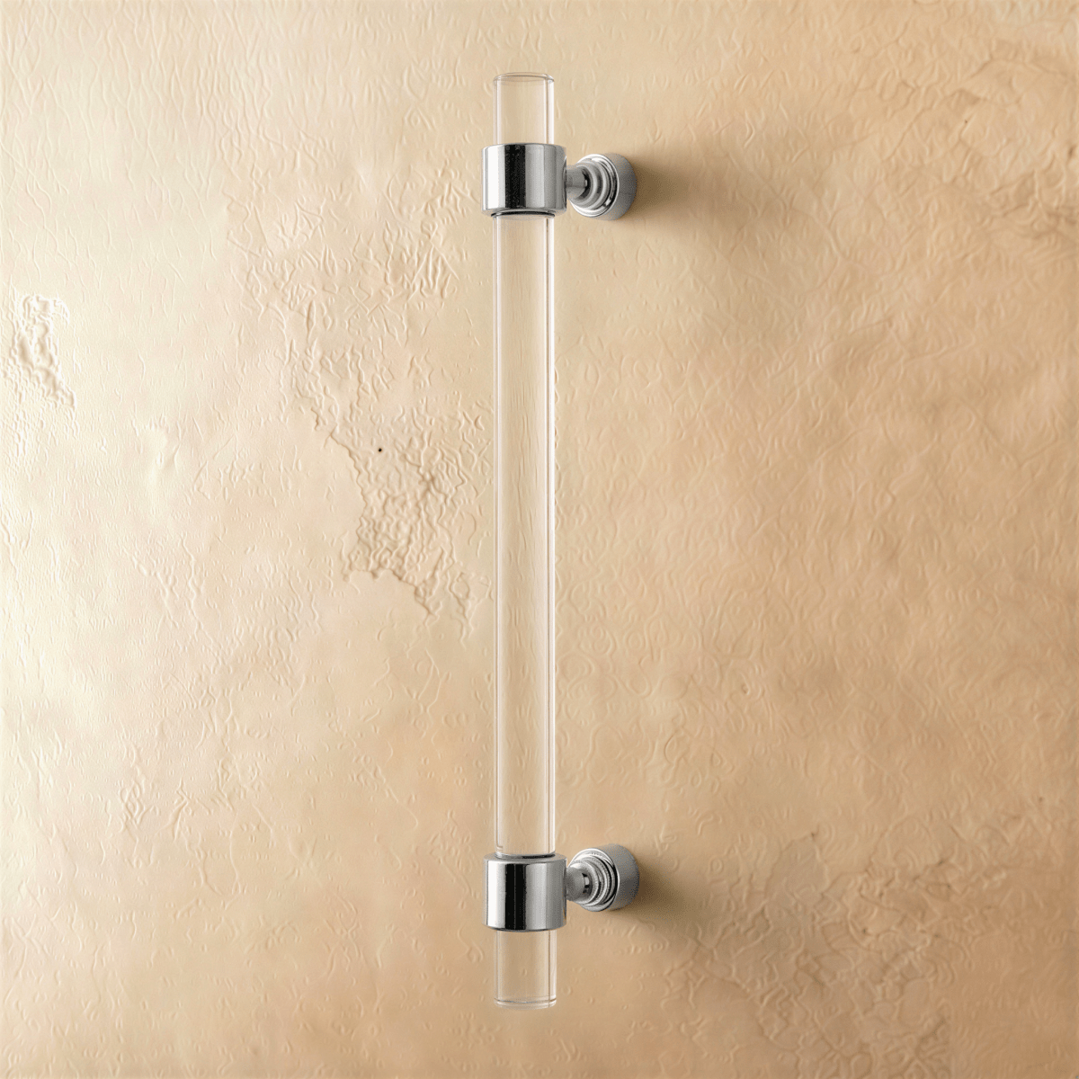 Acrylic Cabinet Knobs & Drawer Pull Bars, Modern Kitchen & Dresser Hardware, Gold Silver & Rose Gold-Tone, Set of 2 in 15 Colors, 2-7.6in