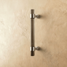 Acrylic Cabinet Knobs & Drawer Pull Bars, Modern Kitchen & Dresser Hardware, Gold Silver & Rose Gold-Tone, Set of 2 in 15 Colors, 2-7.6in