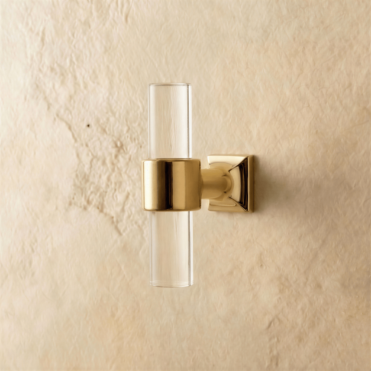 Acrylic Cabinet Knobs & Drawer Pull Bars, Modern Kitchen & Dresser Hardware, Gold Silver & Rose Gold-Tone, Set of 2 in 15 Colors, 2-7.6in