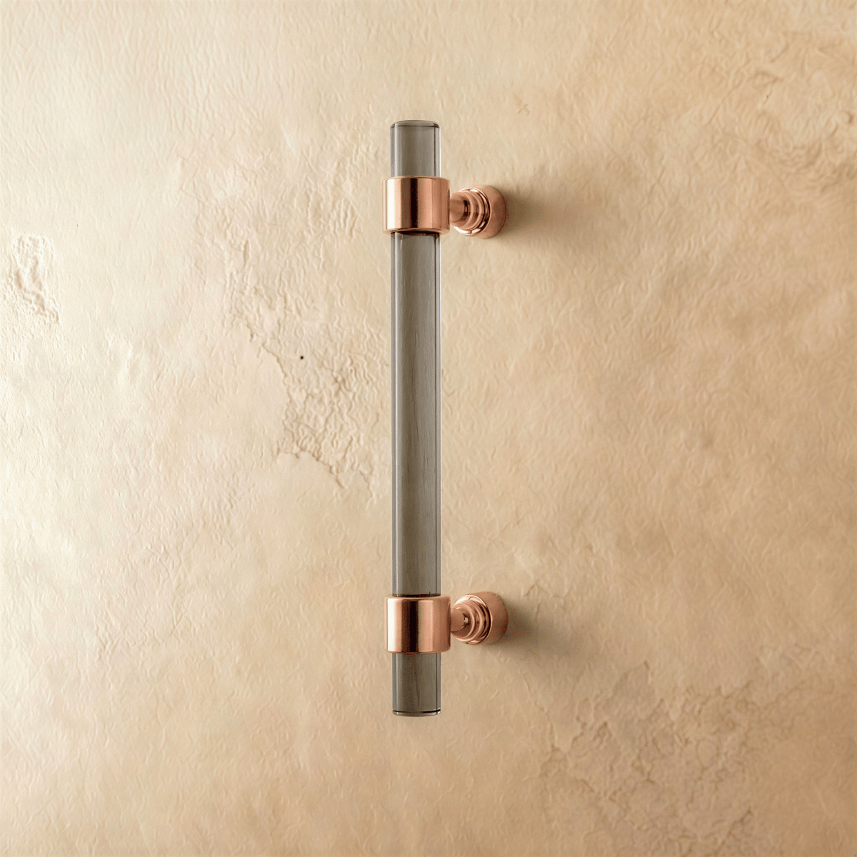 Acrylic Cabinet Knobs & Drawer Pull Bars, Modern Kitchen & Dresser Hardware, Gold Silver & Rose Gold-Tone, Set of 2 in 15 Colors, 2-7.6in