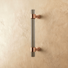 Acrylic Cabinet Knobs & Drawer Pull Bars, Modern Kitchen & Dresser Hardware, Gold Silver & Rose Gold-Tone, Set of 2 in 15 Colors, 2-7.6in