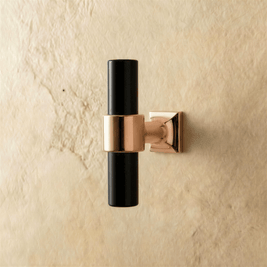 Acrylic Cabinet Knobs & Drawer Pull Bars, Modern Kitchen & Dresser Hardware, Gold Silver & Rose Gold-Tone, Set of 2 in 15 Colors, 2-7.6in
