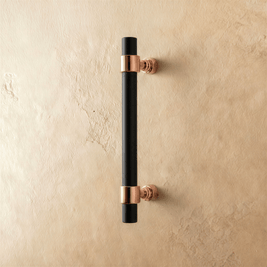 Acrylic Cabinet Knobs & Drawer Pull Bars, Modern Kitchen & Dresser Hardware, Gold Silver & Rose Gold-Tone, Set of 2 in 15 Colors, 2-7.6in