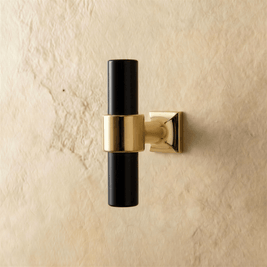 Acrylic Cabinet Knobs & Drawer Pull Bars, Modern Kitchen & Dresser Hardware, Gold Silver & Rose Gold-Tone, Set of 2 in 15 Colors, 2-7.6in