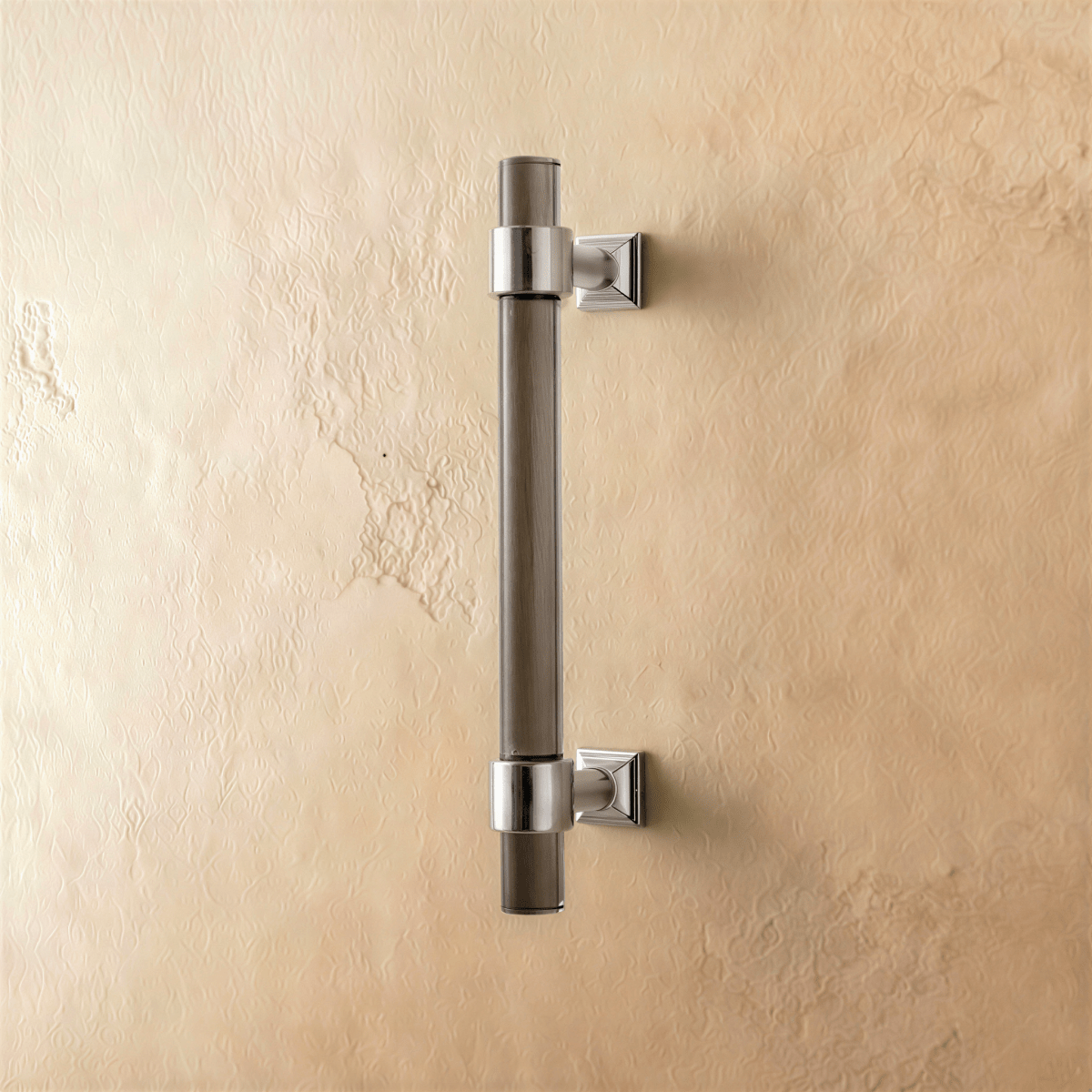 Acrylic Cabinet Knobs & Drawer Pull Bars, Modern Kitchen & Dresser Hardware, Gold Silver & Rose Gold-Tone, Set of 2 in 15 Colors, 2-7.6in