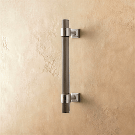 Acrylic Cabinet Knobs & Drawer Pull Bars, Modern Kitchen & Dresser Hardware, Gold Silver & Rose Gold-Tone, Set of 2 in 15 Colors, 2-7.6in
