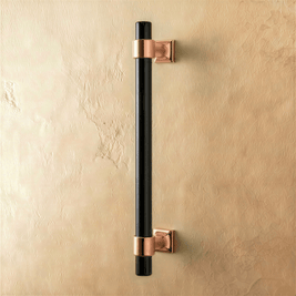 Acrylic Cabinet Knobs & Drawer Pull Bars, Modern Kitchen & Dresser Hardware, Gold Silver & Rose Gold-Tone, Set of 2 in 15 Colors, 2-7.6in