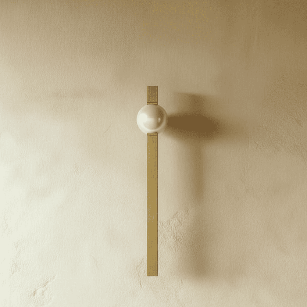 Crystal Ball Cabinet Knobs & Drawer Pulls, Classic Kitchen & Dresser Hardware, Brass with Crystal, Set of 2, 1.2-5in