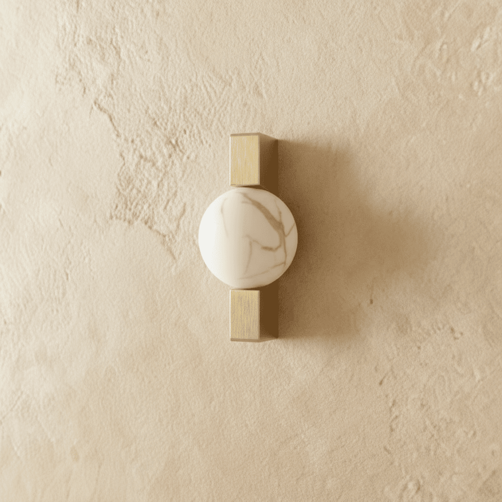 Crystal Ball Cabinet Knobs & Drawer Pulls, Classic Kitchen & Dresser Hardware, Brass with Crystal, Set of 2, 1.2-5in