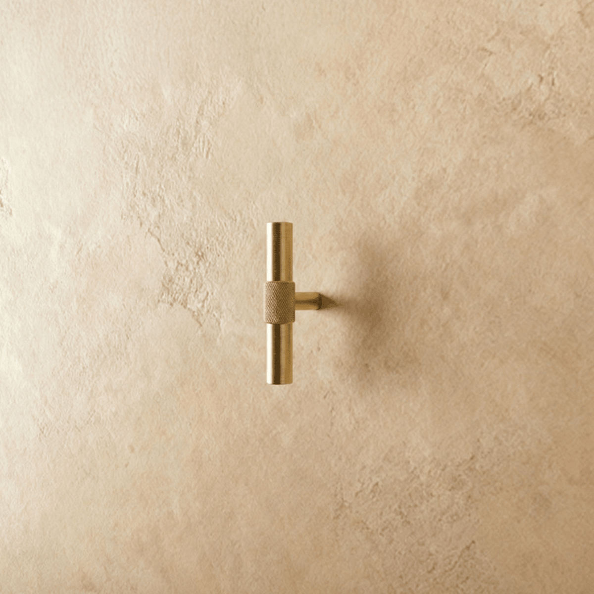 Knurled Brass Cabinet Knobs & Drawer Pulls, Industrial Kitchen & Wardrobe Hardware, Brushed Gold Finish, Set of 2, 2.5-5in