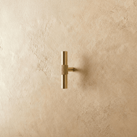 Knurled Brass Cabinet Knobs & Drawer Pulls, Industrial Kitchen & Wardrobe Hardware, Brushed Gold Finish, Set of 2, 2.5-5in