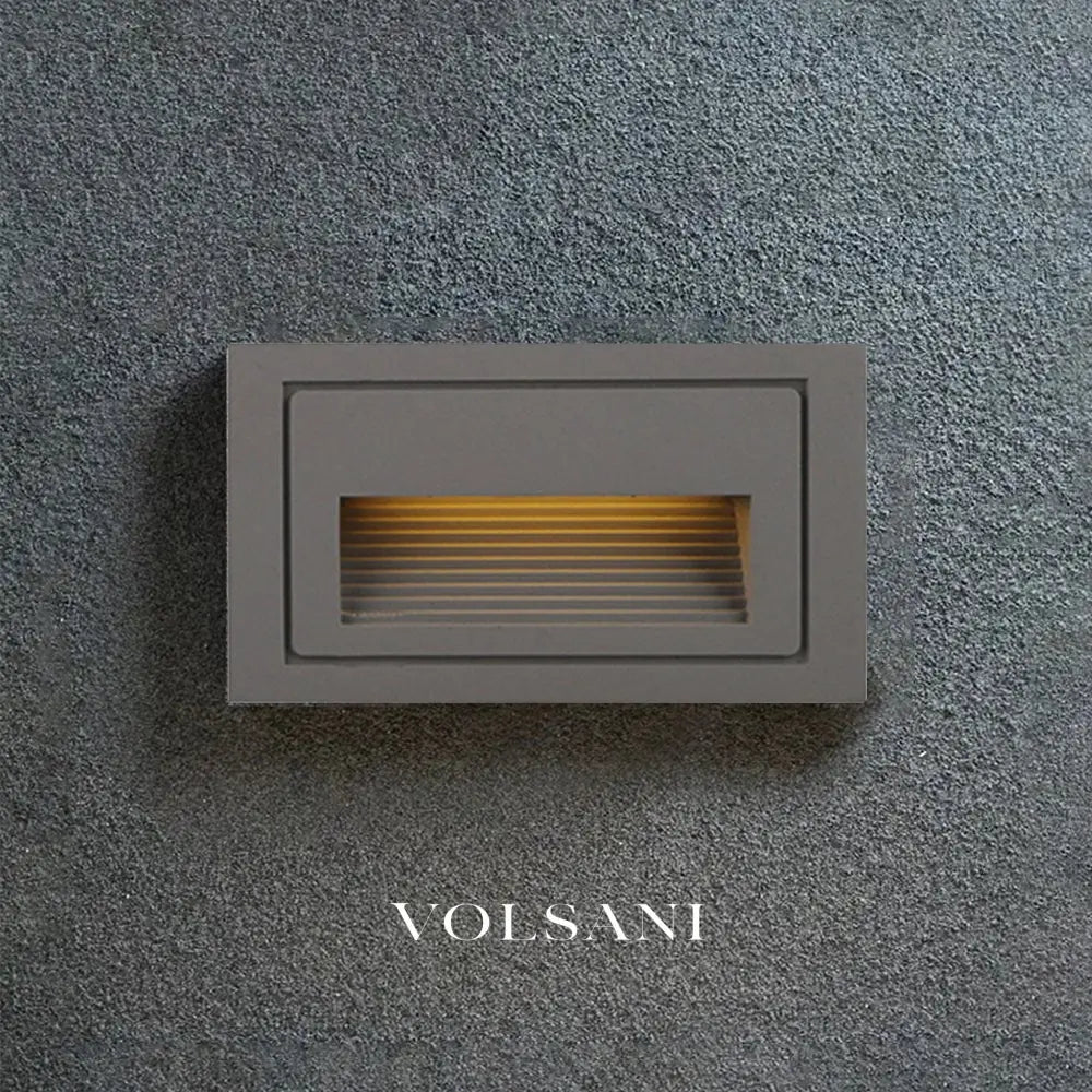 GUSTAV: Vierkante Trap- & Terrasspot Buiten - Volsani