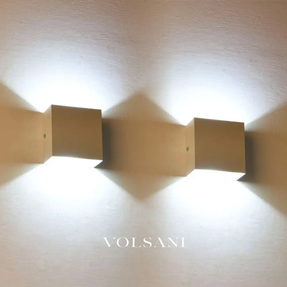HAKON: Verstelbare Wandlamp Buiten (Vierkant) - Volsani