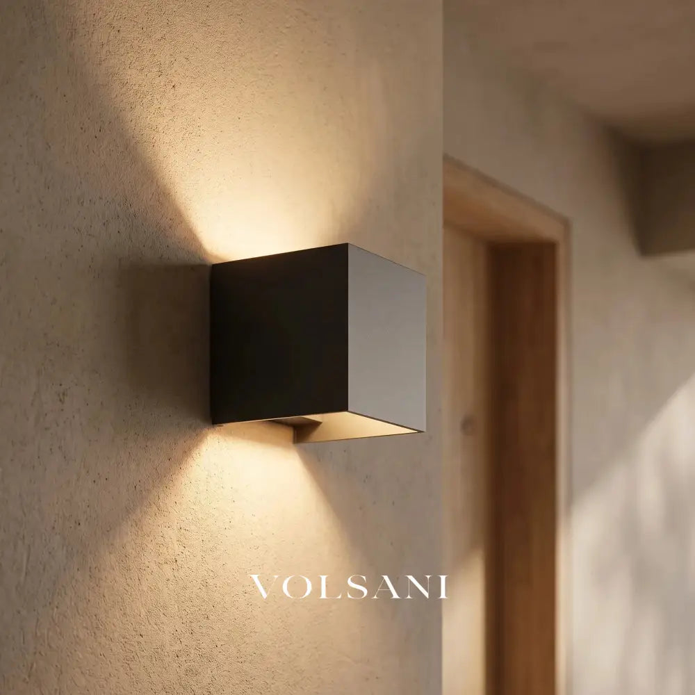 HAKON: Verstelbare Wandlamp Buiten (Vierkant) - Volsani