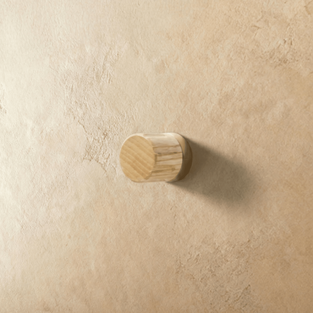 Wood Cabinet Knobs & Pull Bars, Modern Kitchen & Wardrobe Cabinet Hardware, Gold-Tone Brackets, Set of 2 in Oak & Walnut, 1.1-12.5in