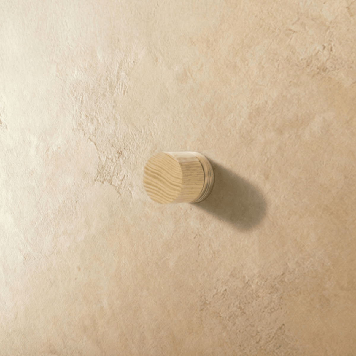 Wood Cabinet Knobs & Pull Bars, Modern Kitchen & Wardrobe Cabinet Hardware, Gold-Tone Brackets, Set of 2 in Oak & Walnut, 1.1-12.5in