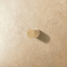 Wood Cabinet Knobs & Pull Bars, Modern Kitchen & Wardrobe Cabinet Hardware, Gold-Tone Brackets, Set of 2 in Oak & Walnut, 1.1-12.5in