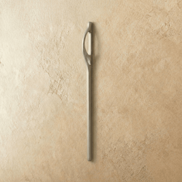 Zinc Alloy Drawer Pull Bars, Modern Kitchen & Wardrobe Cabinet Hardware, Smooth Curved Finish, Set of 2 in 4 Colors, 3.7-5in