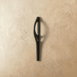Zinc Alloy Drawer Pull Bars, Modern Kitchen & Wardrobe Cabinet Hardware, Smooth Curved Finish, Set of 2 in 4 Colors, 3.7-5in