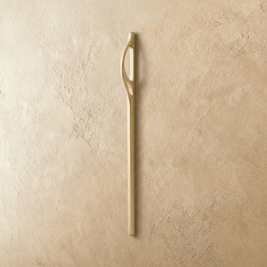 Zinc Alloy Drawer Pull Bars, Modern Kitchen & Wardrobe Cabinet Hardware, Smooth Curved Finish, Set of 2 in 4 Colors, 3.7-5in
